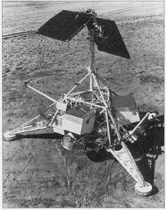 The Surveyor 5 (above) was the third in the Surveyor series to successfully land on the moon. 
