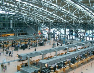 Hamburg Airport terminal
