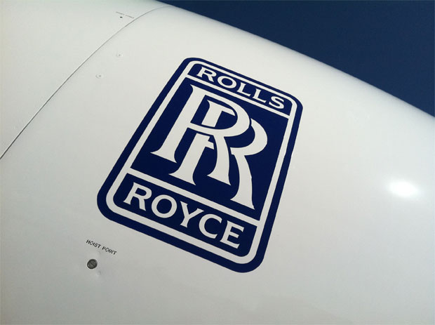 Rolls-Royce Trent 1000 engine on ANA first Boeing 787 Dreamliner
