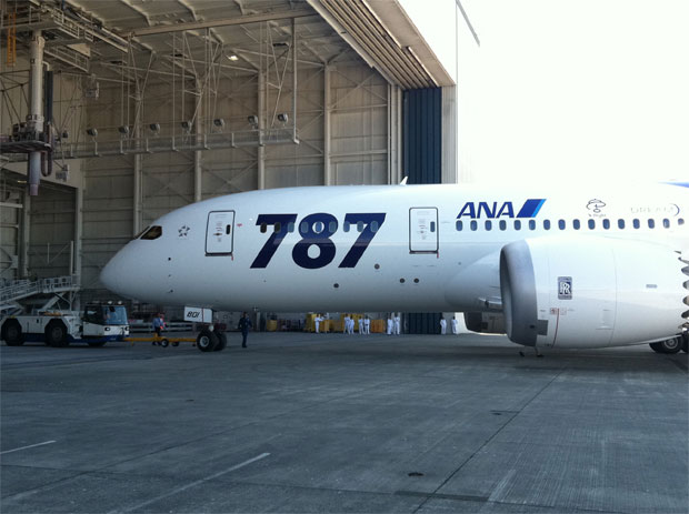 ANA First Boeing 787 Dreamliner special livery