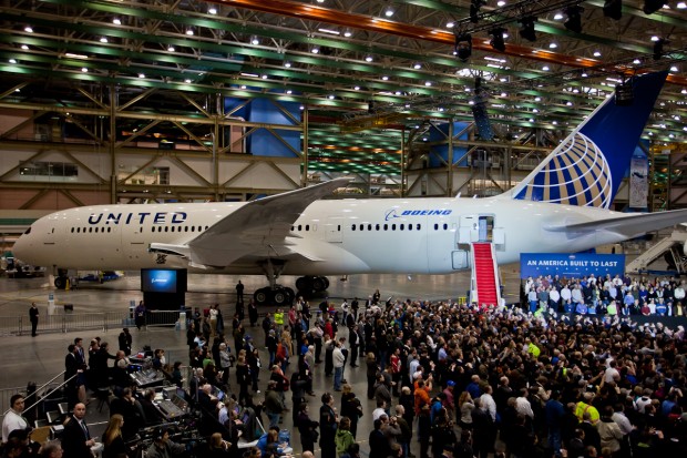 United Airlines Boeing 787-8 Dreamliner l/n 55