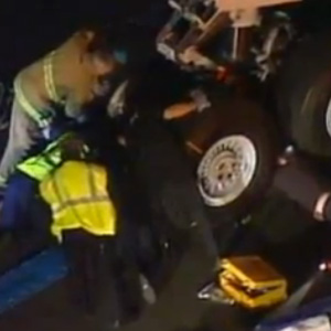 Screenshot of the rescue from KIRO TV